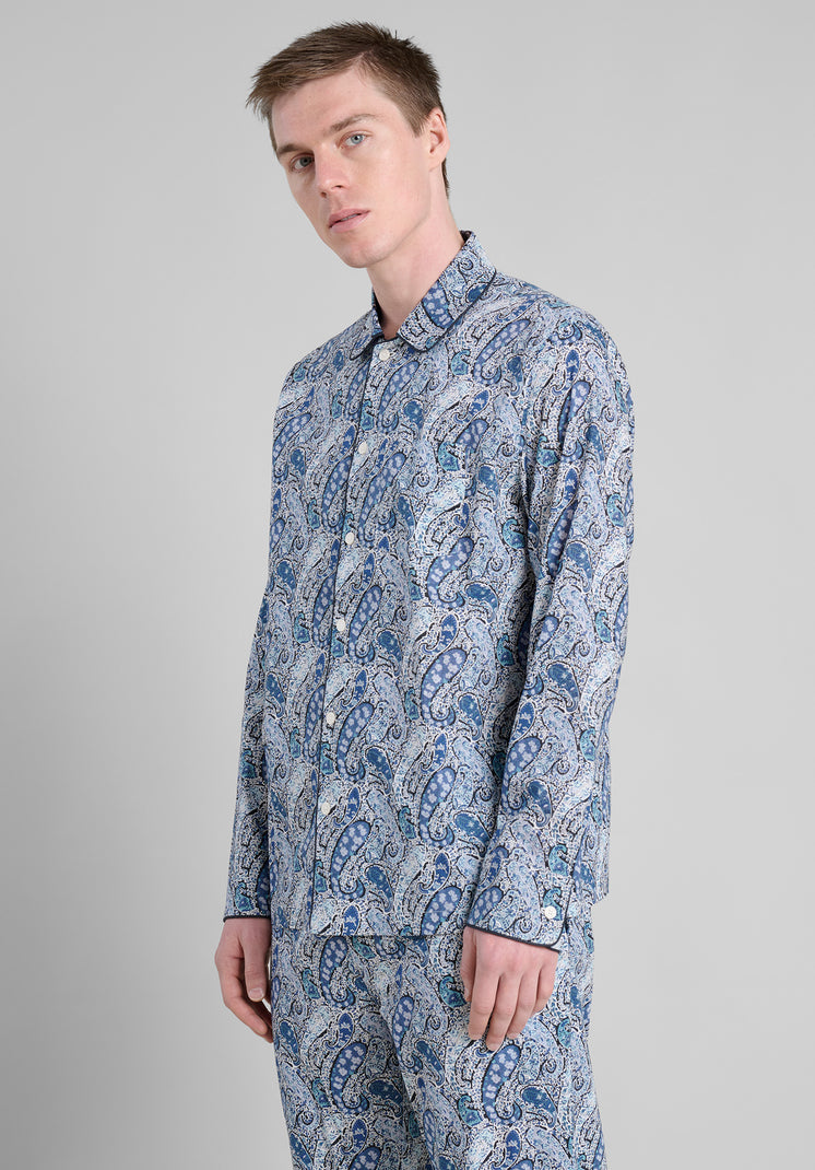 Henry Pajama Set in Blue Liberty Bourton